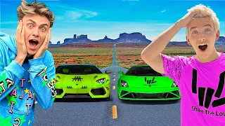 Download Racing Carter Sharer's Lamborghini VS my Sharerghini Lambo!! MP3