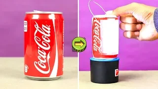 Turning Normal SODA CAN Into NIGHT LAMP !