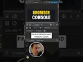 How To Run Chrome Browser Console