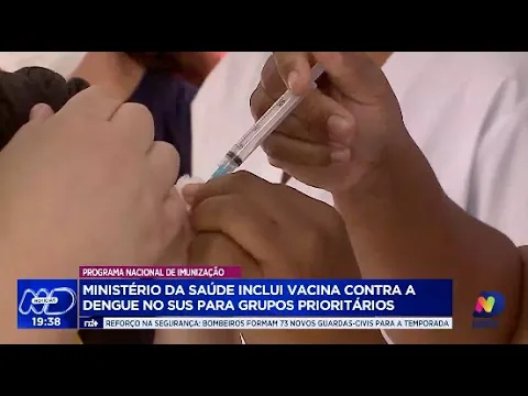 Ministério da Saúde anuncia inclusão da vacina contra a dengue no SUS para grupos prioritários