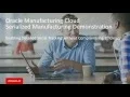 Supply Chain Cloud-Manufacturing Cloud Overview for Serialized Manufacturing
