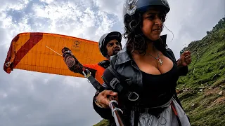 🪂 PARAGLIDING Girl 🤷🏼‍♀️ 3500 rupay me jindagi ka full maza ||  Rishikesh | Tehri Dam