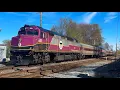 Railfanning the MBTA s Lowell Line April 2026