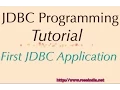 First JDBC Example with MySQL Database