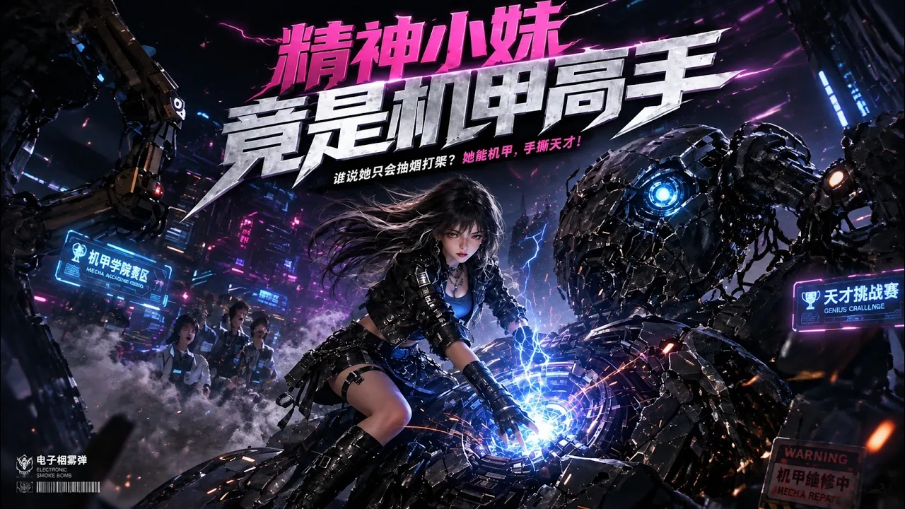 精神小妹竟是机甲高手