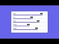 Animated Skills Bar UI Design using only HTML CSS Free source code