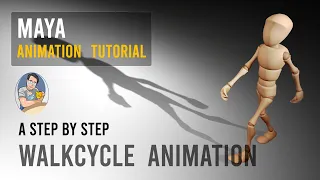 Maya Basic Animation Tutorials - Walk Cycle A Step by Step Guide