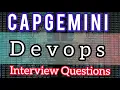 DEVOPS Interview Questions Capgemini Interview