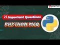 Python MCQ s Part-21 Python Practice Question Answer 2025 Tpoint Tech
