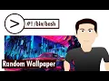 Shell script to select random wallpaper