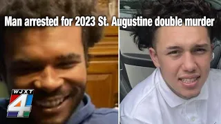 Man arrested in 2023 double murder of 2 St Augustine men who were found shot in car