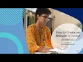 How to Create an Account in NYCDOE Parent University