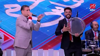 محمود الليثي يبدع في  عم المجال  ويشعل استوديو كلام الناس مع ياسمين عز دندنها