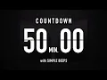 50 Minute Countdown Timer Flip Clock with Simple Beeps