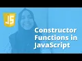 Constructor functions in JavaScript