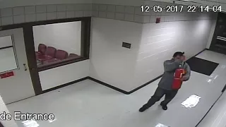Man Deploys Fire Extinguisher Inside Christian County Jail
