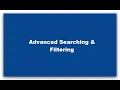 Systematic Reviews 3 Database Searching