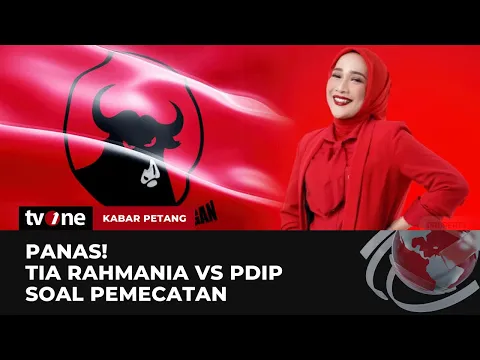 Tia Rahmania Lawan Balik PDIP Usai Dipecat