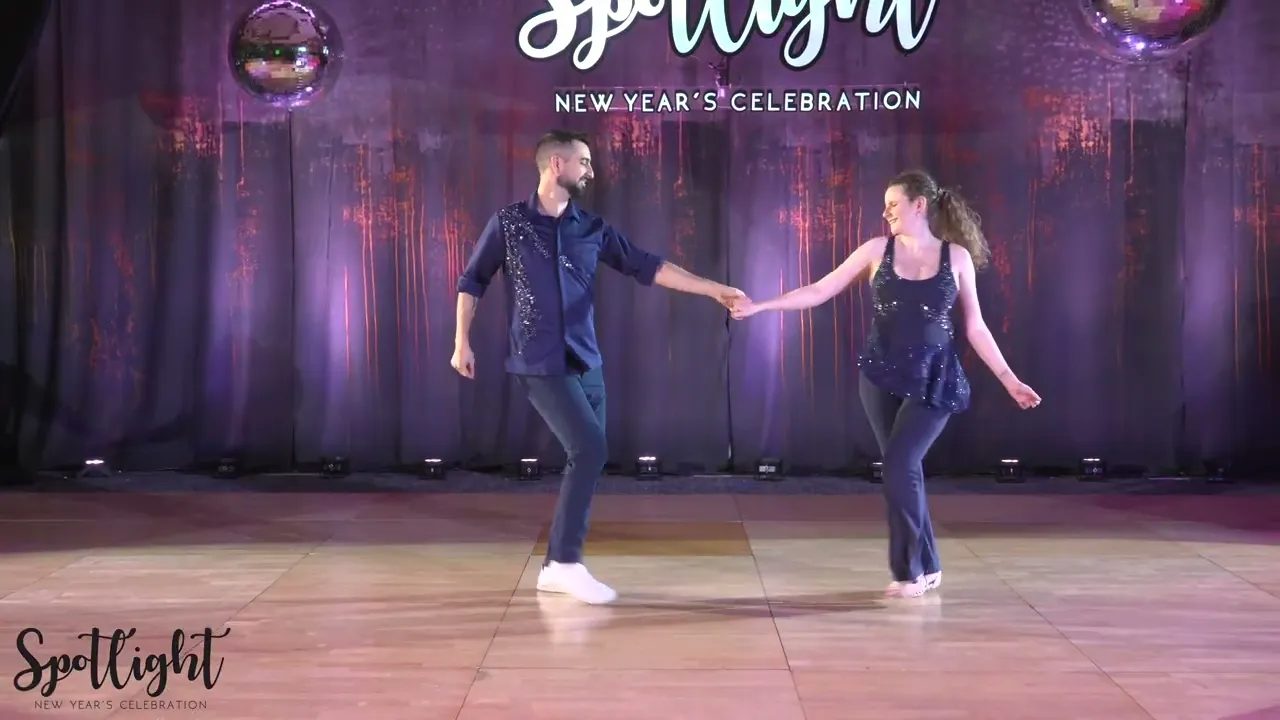 Spotlight New Year's Celebration 2025/2026 Pro Am Novice Routine Tara Tramel with Jerome Subey