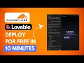 Deploy Loveable Apps to Cloudflare - Custom Domains Free Hosting
