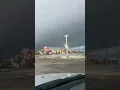 Much needed rain over Mathis Tx Huge hail Tornado in N Tx reported yesterday