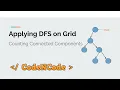 L19 Counting Connected Components in 2D Grid Graph Theory Part 1 CodeNCode