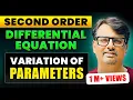 Variation of Parameter Method - Second Order Differential Equation Gp
