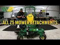 ALL of the John Deere Z5 Zero Turn Mower Attachments
