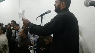 مله هاشم هجری فی مسجد شیخ عبدالله الطرفی لیله الثامنه 