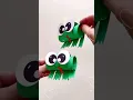 Cute Frog - Easy Paper Craft for Kids