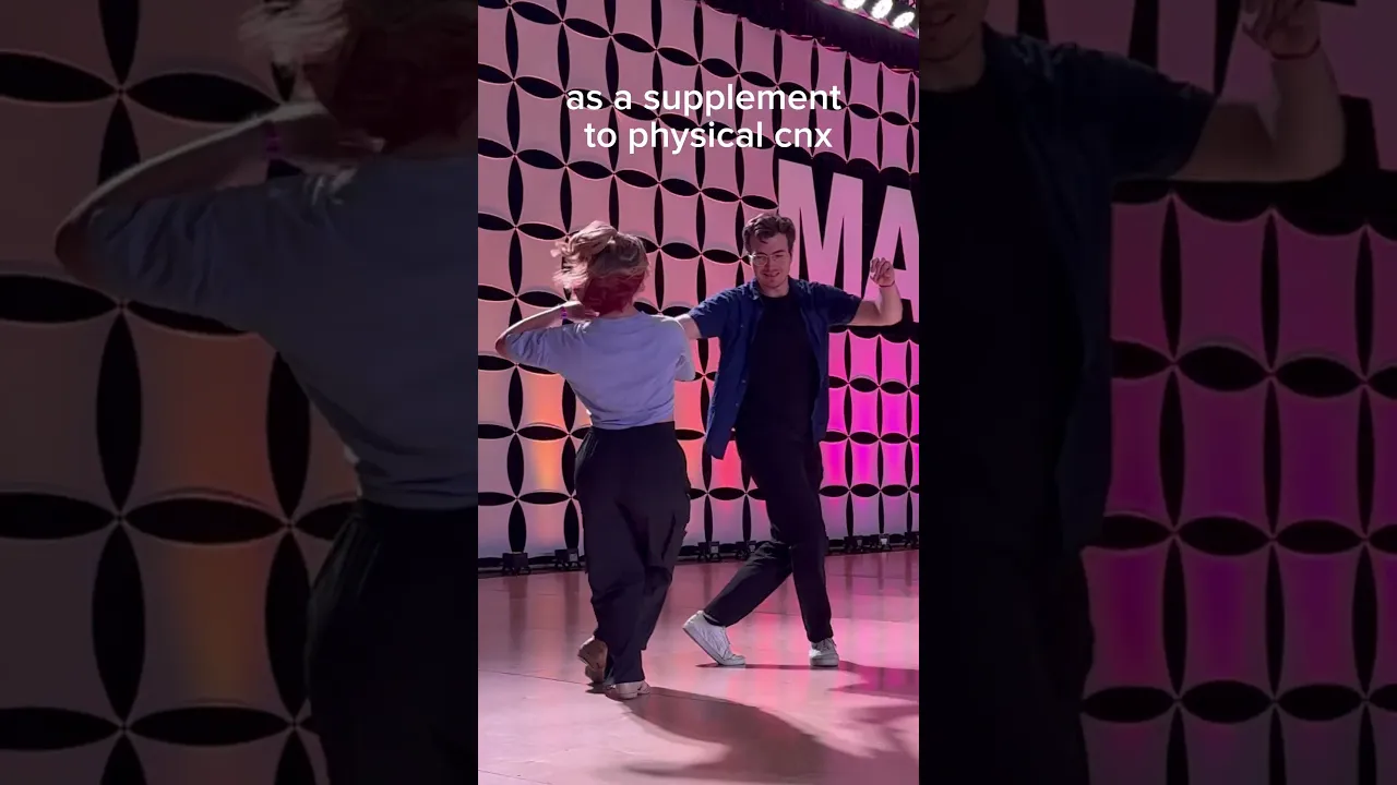 Goofy intro, but effective intro. 😂 #westcoastswing #improv #dancers