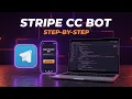 BUILD A LIVE STRIPE CC CHECKER TELEGRAM BOT PYTHON - FREE SOURCE CODE