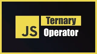 Learn Ternary Operator in Javascript Javascript Tutorial for Beginners
