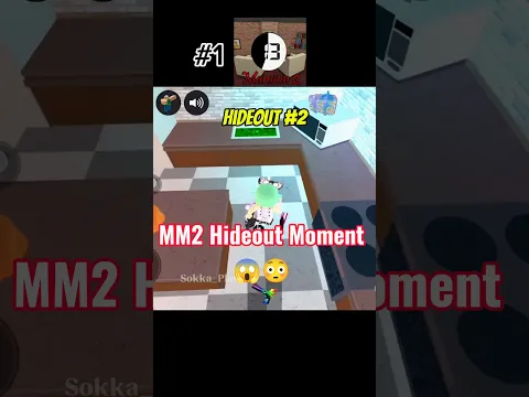 Mm2 Hideout Moment!?ππ #mm2 #murdermystery2