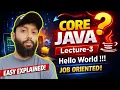 DAY-3 CORE JAVA FOR BEGINNERS IN HINDI