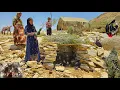 Download Lagu Nomadic Life: Nomadic Life on a Mountain Farm 🌿 | Nomadic Girls Building a Shelter for a Dog🐕