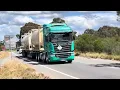 AJM MKD AUS Post Soil Co Hawk Cement Australia and other trucks at Pheasant Nest