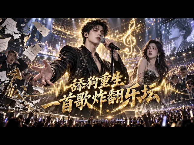 震撼首播前世傾盡所有卑微舔女神,重生丟花破吉他登臺原創燃爆!極致唱功橫掃樂壇登頂逆襲