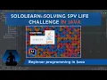 Spy Life challenge solved in Java Sololearn
