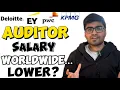 Big 4 Auditor Salary Deloitte PWC EY KPMG BDO GT WHY AUDITOR EARNS LESS