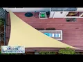 ShadeMart 14 x 14 x 19 8 Beige Right Triangle Sun Shade Sail Review