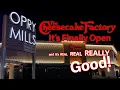 Awesome Night at the NEW The Cheesecake Factory at OPRY MILLS mall Opening Week