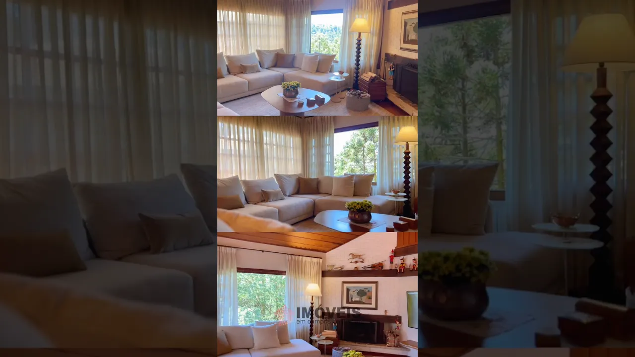 Video do Imóvel: Casa com 8 dormitórios à venda, 1076 m² por R$ 12.000.000 - Lot Véu da Noiva - Campos do Jordão/SP