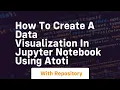 How to create a data visualization in jupyter notebook using atoti