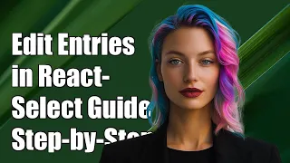 How to Edit Created Entries in React-Select A Step-by-Step Guide
