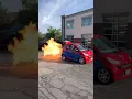 Download Lagu This car is absolutely fire... literally! 🔥 #cars #fire #vehicles