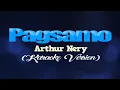 PAGSAMO  - Arthur Nery (KARAOKE VERSION)