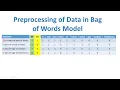 Natural Language Processing NLP 10 Bag of Words Model Counter Vectorizer - Dimensional Reduction