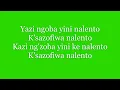 Yebo ft  Davido, Tony Duardo, Leemckrazy & Djy Biza Lyrics