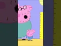 Peppa and George Measure how Tall they are